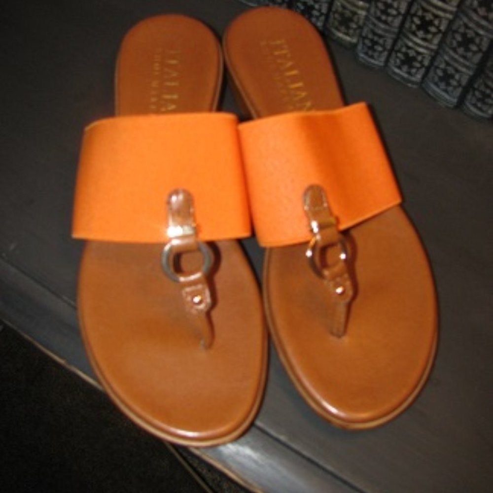 Women's Thong Sandal Stretch Band - Made in Italy